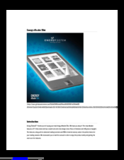 ENERGY SISTEM Energy eReader Slim Manual