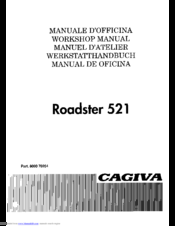 Cagiva Roadster 521 Workshop Manual