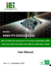 IEI Technology KINO-PV-D5252 User Manual