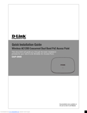 D-Link DAP-2660 Quick Installation Manual
