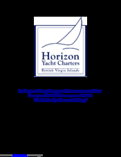 Horizon Yacht Charters Leopard 46 Catamaran 200 Information & Operation Manual