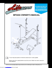 Life Span MF3000 Owner's Manual
