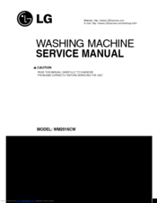 LG WM2016CW Service Manual