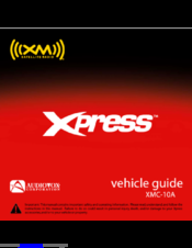 XM xpress xmc-10a User Manual