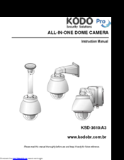 Kodo Pro KSD-3610/A3 Instruction Manual