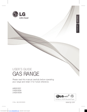 LG LRG3093SW User Manual