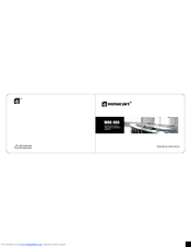 Relacart WDC-900 Operating Instructions Manual