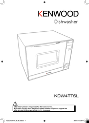 Kenwood KDW4TTSL Instruction Manual