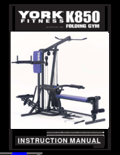 York Fitness K850 Instruction Manual