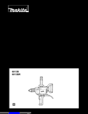 Makita 6013BR Instruction Manual