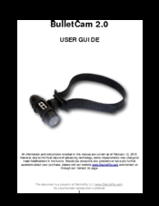 ElectroFlip BulletCam 2.0 User Manual