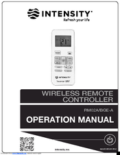 intensity RM02A Operation Manual