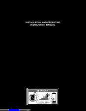 Bradford White 238-45917-OON Installation And Operating Instruction Manual