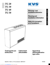 KVS TG 58 Planning And Installation Information