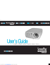 InFocus ScreenPlay 4800 User Manual