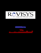 RoviSys OPC90 User Manual