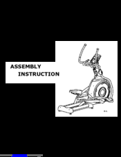 LifeCore Fitness LC-5000 Assembly Instruction Manual