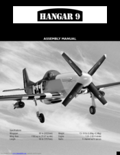 Hangar 9 P-51D 1.50 ARF Assembly Manual
