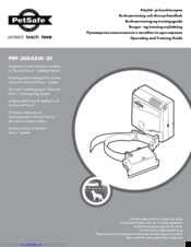 Petsafe PRF-3004XW-20 Operating And Training Manual