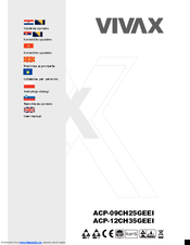 Vivax ACP-09CH25GEEI User Manual