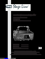 IMG STAGE LINE LSX-80R Instruction Manual