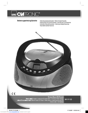 Clatronic SR 777 CD Instruction Manual