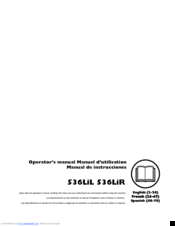 Husqvarna 536LiR Operator's Manual