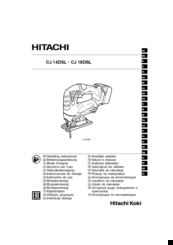 Hitachi CJ 14DSL Handling Instructions Manual