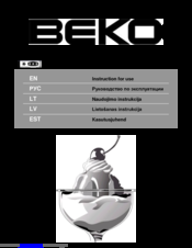 Beko CN232222X Instructions For Use Manual