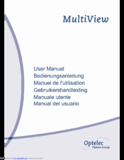 Optelec MultiView User Manual