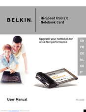 Belkin F5U222 User Manual