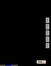 Axis Q1602 Installation Manual