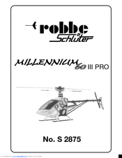 Robble Schluter Millennium 60 III PRO S 2875 Manual