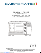 Campomatic TB45S Instruction Manual