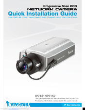Vivotek IP7151 Quick Installation Manual