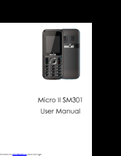 Social Micro II SM301 User Manual