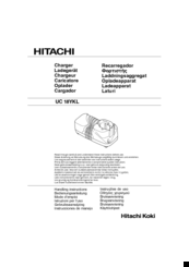 Hitachi uc 18ykl Handling Instructions Manual