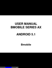 Bmobile AX Series User Manual