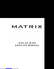 Matrix R5x-04 Service Manual