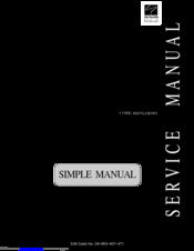Aiwa CSD-ES577 Simplified Service Manual
