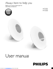 Philips HF3505 User Manual