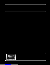 Bard H42L2-A Installation Instructions Manual