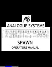 AS SPAWN Operator's Manual