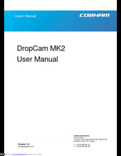 COBHAM DropCam MK2 User Manual