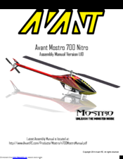 AVANT Mostro 700 Electric Assembly Manual