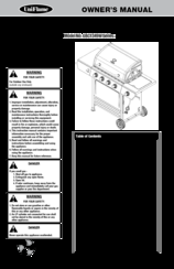 Uniflame GBC1349W Series Owner's Manual