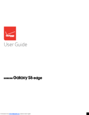 Samsung Galaxy S6 edge SM-G925V User Manual