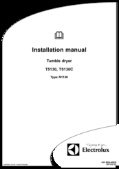 Electrolux T5130 Installation Manual