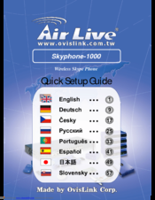 AirLive Skyphone-1000 Quick Setup Manual