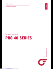 PRO Intellect Technology 40 NEO User Manual